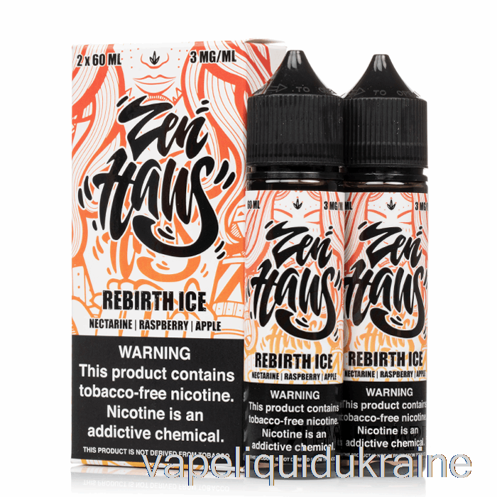 Vape Liquid Ukraine Rebirth ICE - Zen Haus - 120mL 3mg